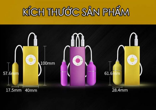 Trứng rung tình yêu Ipod Lenten massage điểm G cực mạnh - Ảnh 3